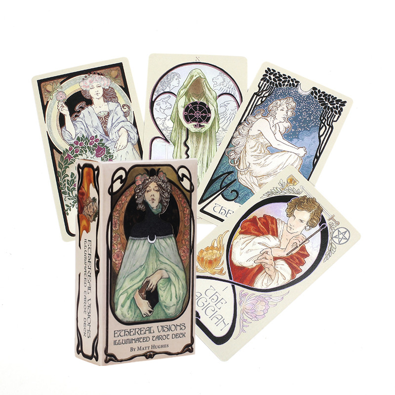 Board Game Uno - Baraja de cartas de Tarot iluminadas,