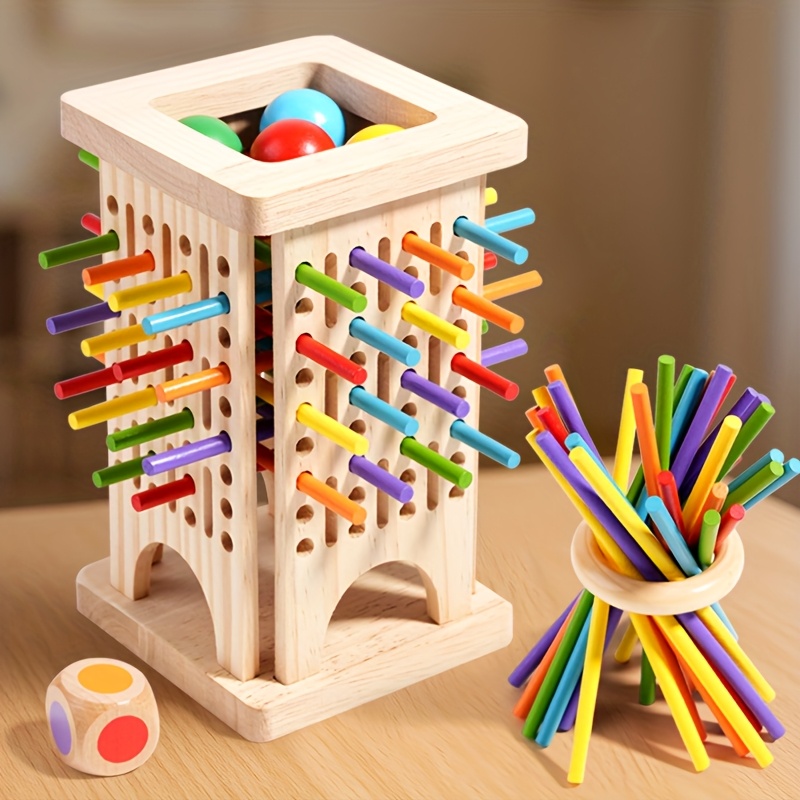 Board Game Idea - Juego de mesa de madera Montessori,