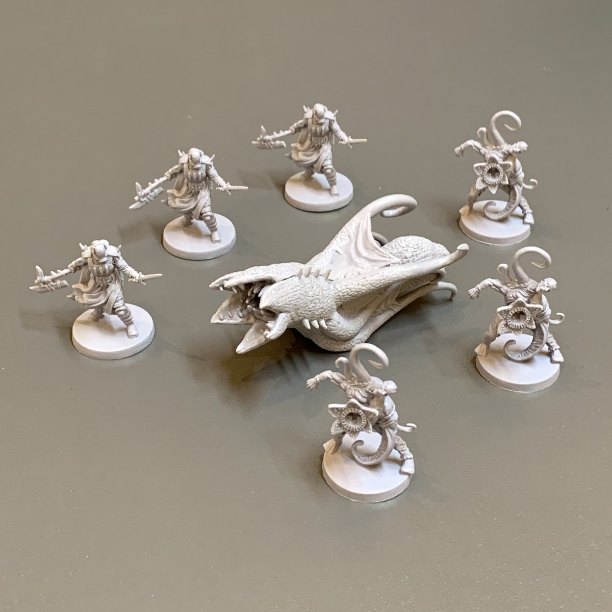 Board Game Horror Movie - Lote de 6 miniaturas de ciencia
