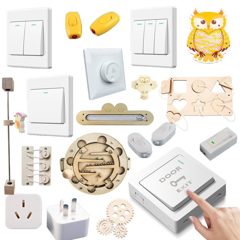 Board Game Idea - Accesorios para Tablero de Actividades Montessori