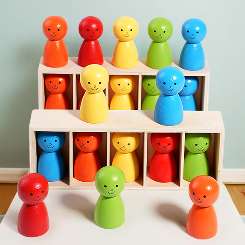 Board Game Multiplayer - Juego de Adivinanzas de Colores, Muñeca