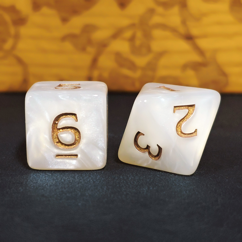 7 unids/set de dados cuadrados - Board Game Dnd reseña y precio