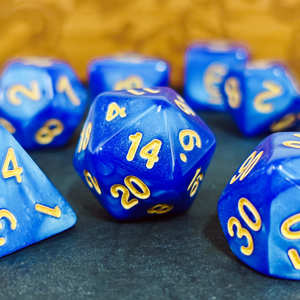 Juego de dados DND de 7 piezas - Board Game Dnd reseña y precio