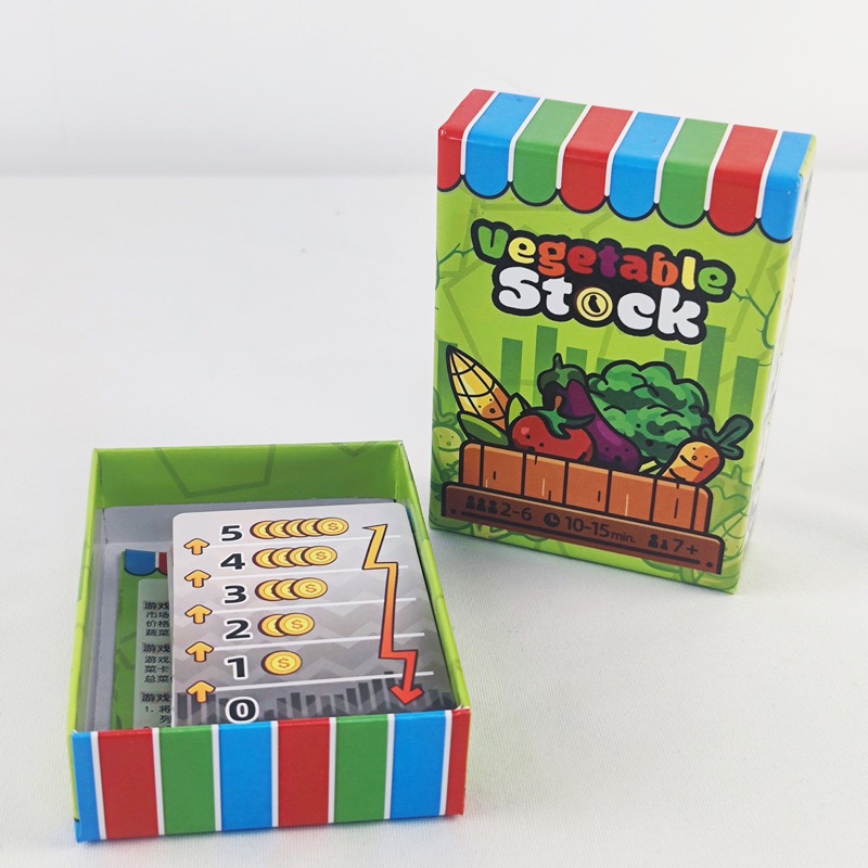 Tarjetas del juego de mesa Veg - Board Game Uno reseña y precio