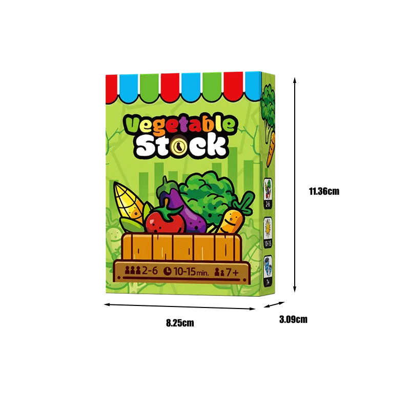 Tarjetas del juego de mesa Veg - Board Game Uno reseña y precio