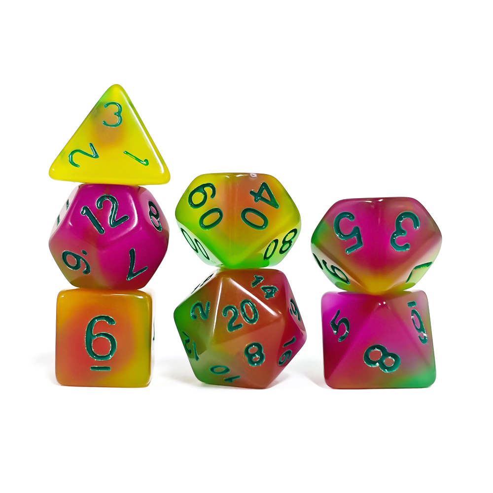 7 unids/set de juego de dados  - Board Game Dnd reseña y precio