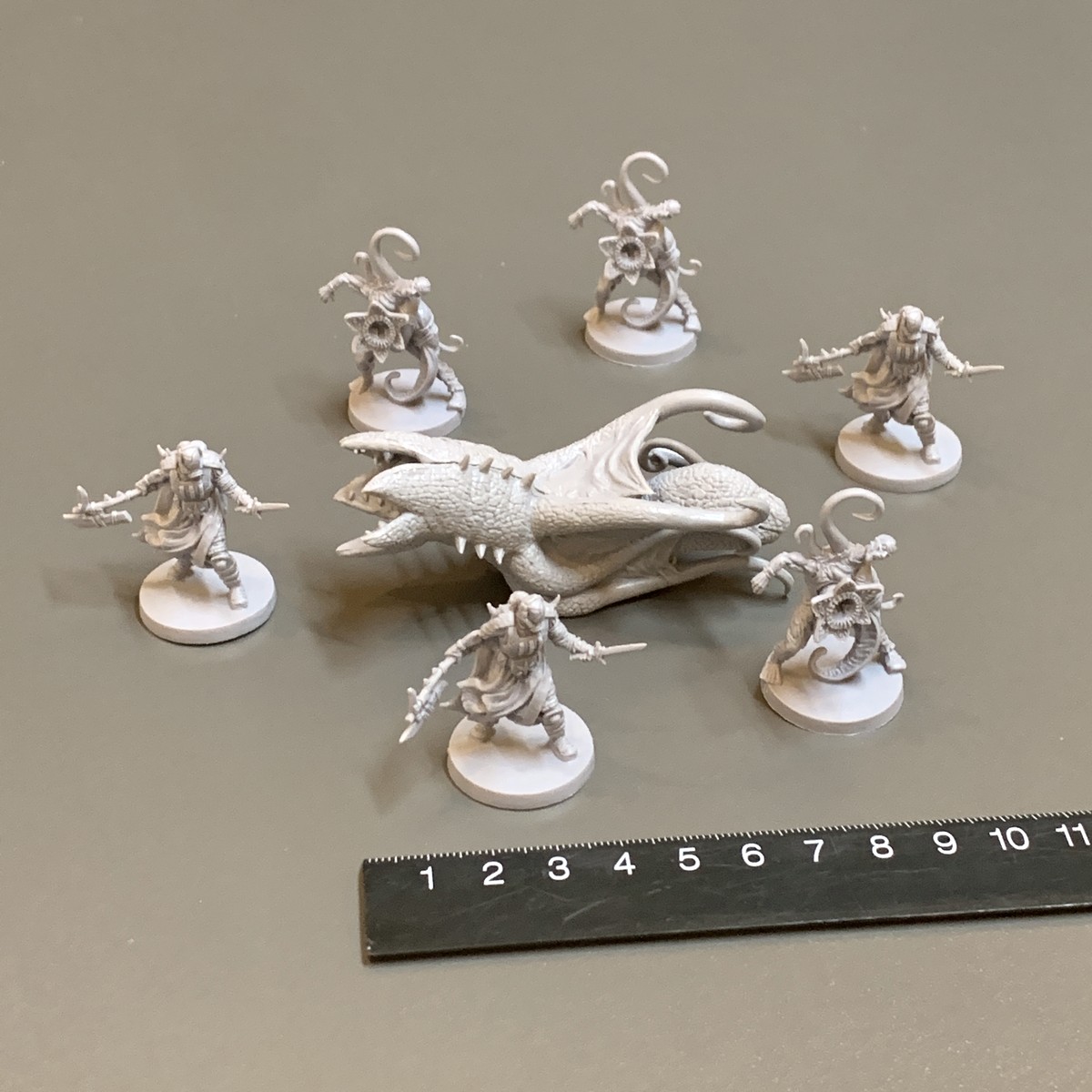 Lote de 6 miniaturas de cienci - Board Game Horror Movie reseña y precio