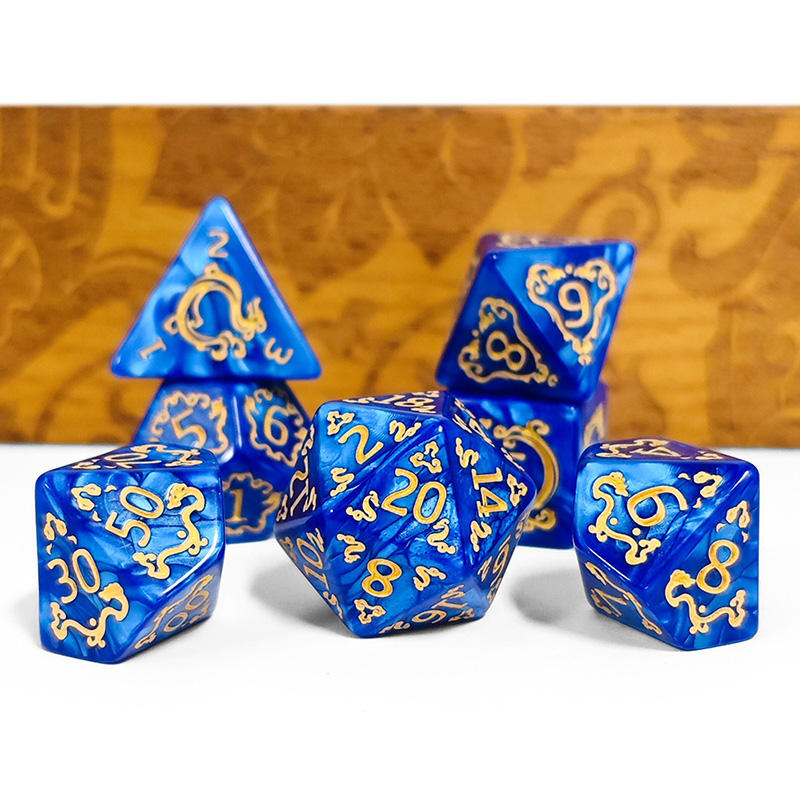 Juego de 7 dados DND con diseñ - Board Game Dnd reseña y precio