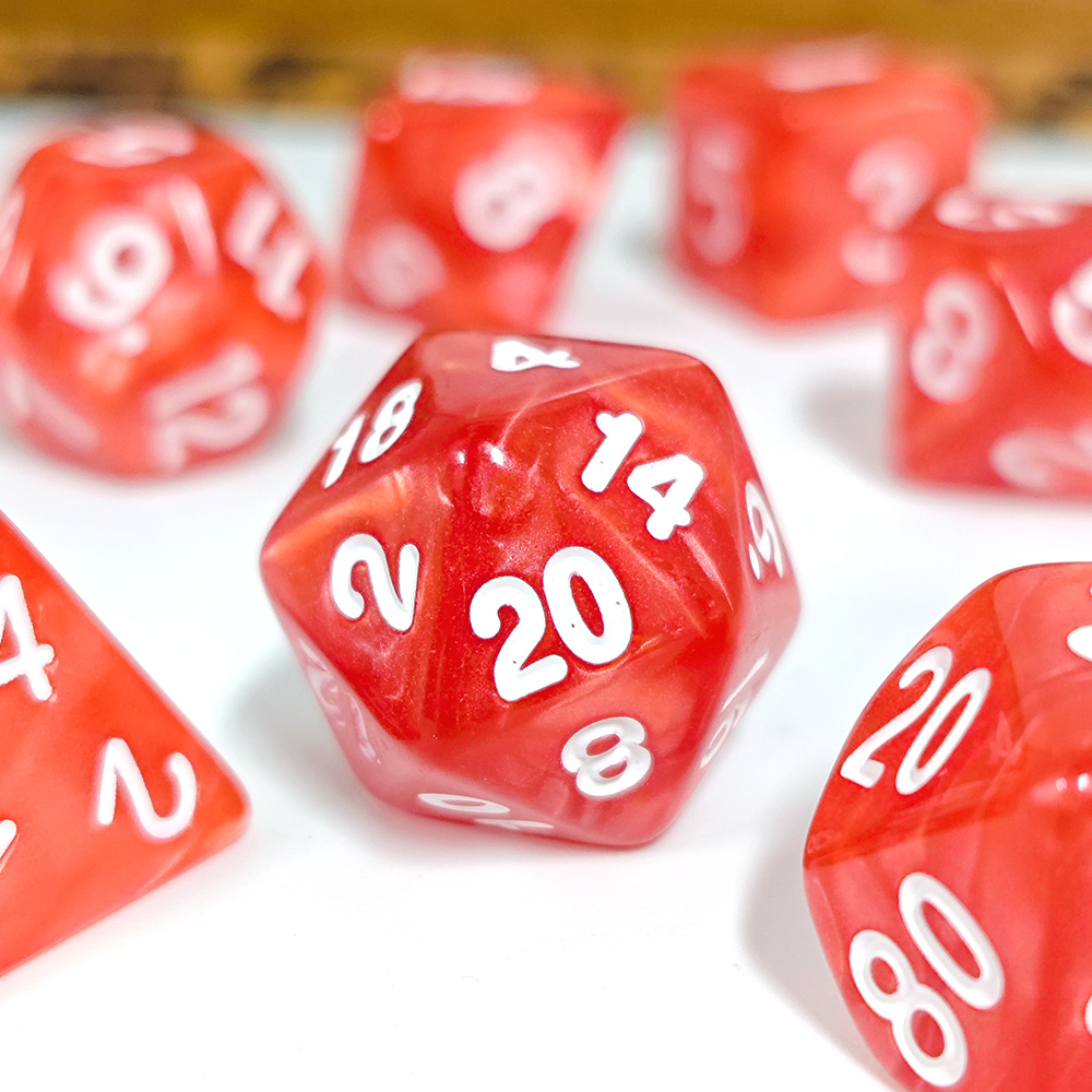 7 unids/set dados de perlas po - Board Game Dnd reseña y precio