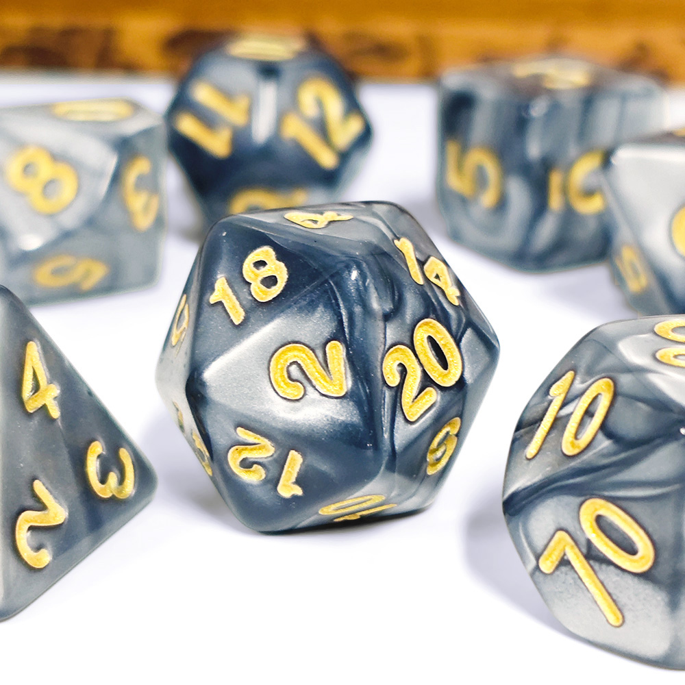 7 unids/set dados de perlas po - Board Game Dnd reseña y precio