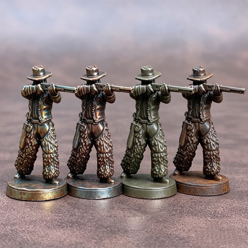 Miniaturas de Cobre Blanco del - Board Game Wild Wild reseña y precio
