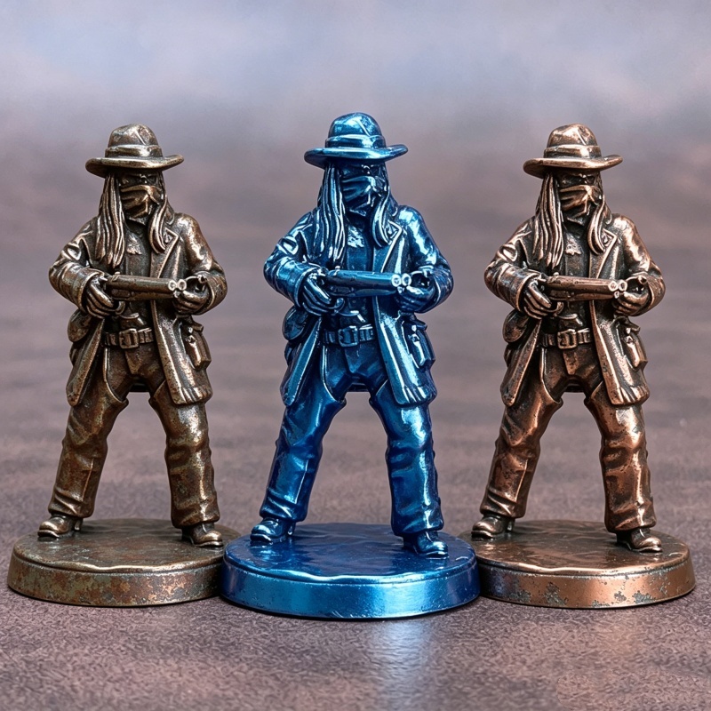 Miniaturas de Cobre Blanco del - Board Game Wild Wild reseña y precio