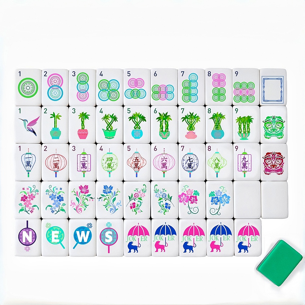 Juego de Mahjong Americano 202 - Board Game Wild Wild reseña y precio
