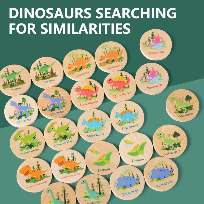 Juego de memoria de dinosaurio - Board Game Idea reseña y precio