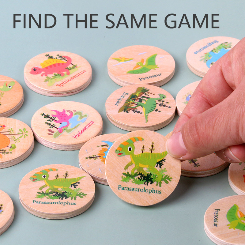Juego de memoria de dinosaurio - Board Game Idea reseña y precio