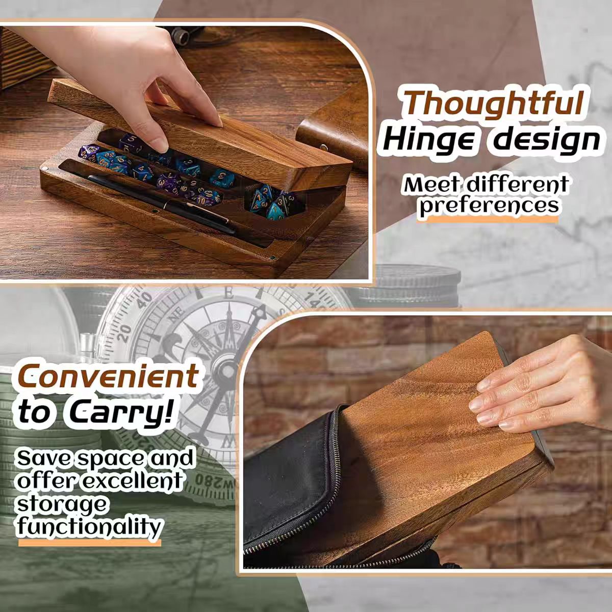 Caja de Almacenamiento de Dado - Board Game Dnd reseña y precio