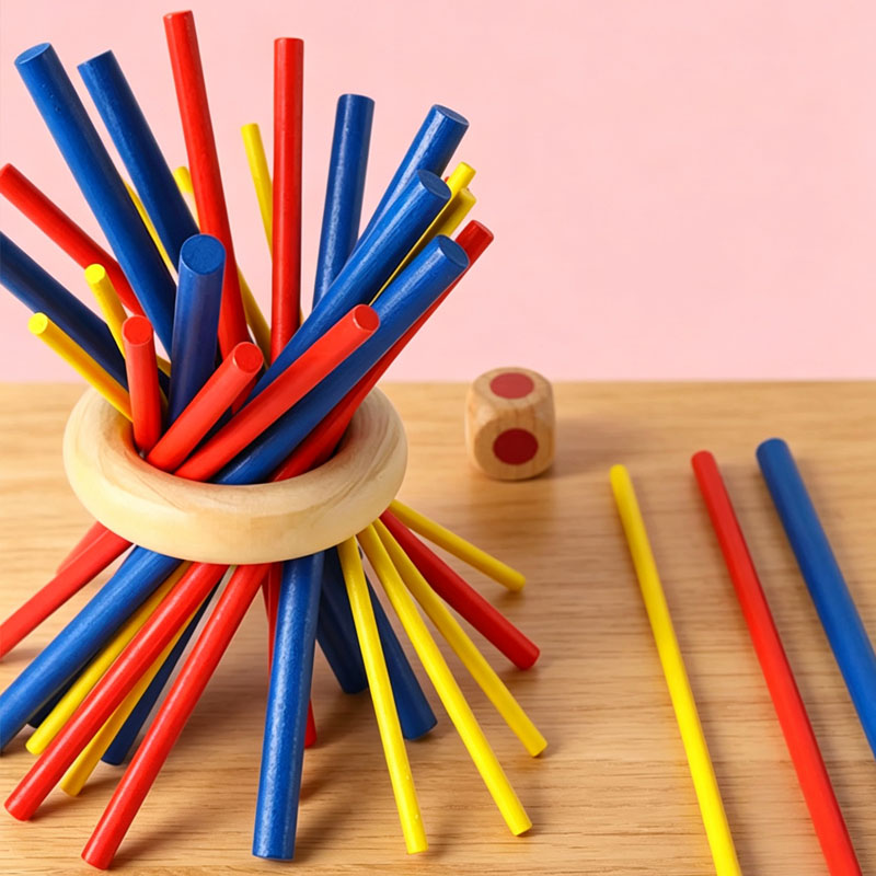 Juego de Palitos de Madera Bal - Board Game Idea reseña y precio